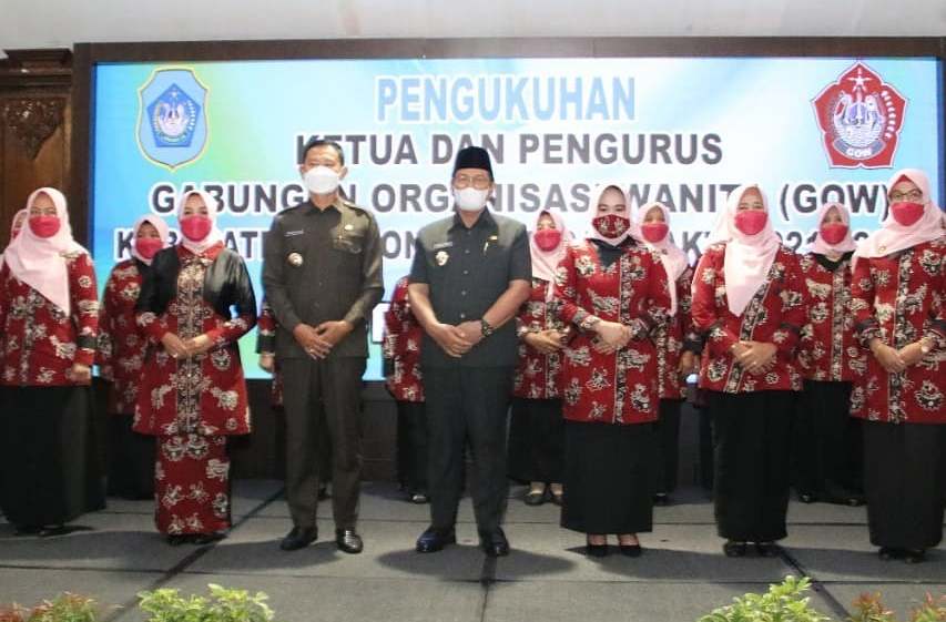 GOW Lamongan Dikukuhkan, Ketua Wanita LDII Ditunjuk Sekretaris Bidang Sosial & LH