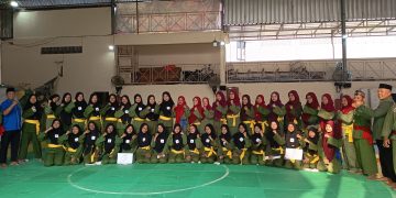 Puluhan Pesilat Putri Persinas ASAD Naik Sabuk Kuning di Pondok Pesantren Sulthon Auliya