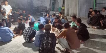 Pemuda LDII Babat Gelar Malam Keakraban di Masjid Al-Muflikhun Bedahan