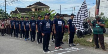 PC Pemuda LDII Sekaran Raih Juara Lomba Gerak Jalan Ketegori Umum Putra Se-Kecamatan Sekaran