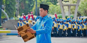 Pemuda LDII Ikut Warnai Upacara Sumpah Pemuda di Lamongan