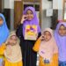 Generus TPQ Al-Khasan Kebalandono Belajar Kreativitas dan Syukur Lewat “Cardboard Flower Walk”