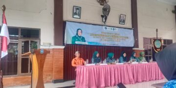 Wanita LDII Ikuti Kunjungan Kerja TP PKK Kabupaten Lamongan di Kecamatan Babat