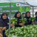Dukung Pencegahan Stunting, Pengurus GOW Bidang Lingkungan Hidup Ikuti Pelatihan dan Panen Sayuran Hidroponik