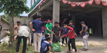 Sambut Ramadan 1447 H, Pemuda LDII Lamongan Gelar Kerja Bakti