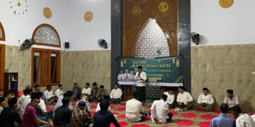 ​Perkuat Silaturahmi, Forkopimcam Sugio Gelar Safari Ramadan dan Santunan Anak Yatim