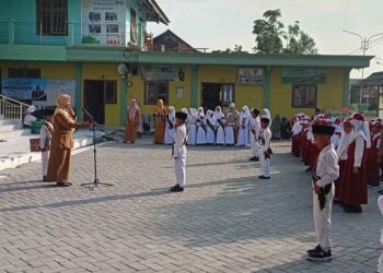 Wujudkan budaya sekolah Berkarakter Luhur, Siswa Baru TK/KB dan SD Ikuti MPLS Yayasan Al Muttaqin Bandung Sari