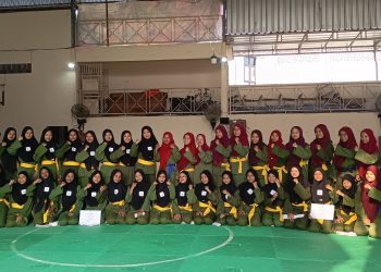 Puluhan Pesilat Putri Persinas ASAD Naik Sabuk Kuning di Pondok Pesantren Sulthon Auliya