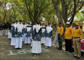SMP Islam Budi Luhur Raih Juara 1 Lomba Gerak jalan Se-Kecamatan Sugio