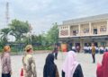 Lembaga Pendidikan Islam Budi Luhur Sugio Gelar Upacara Peringatan Hari Pahlawan
