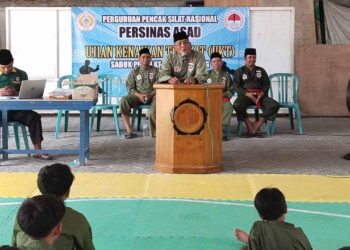 PC LDII Maduran Perkuat Mental Spiritual Pesilat Persinas ASAD dalam UKT Sabuk Kuning