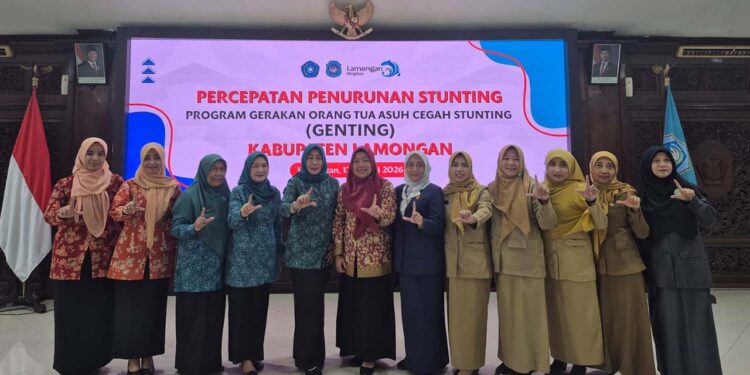 Wanita LDII Lamongan Dukung Gerakan Orang Tua Asuh Cegah Stunting