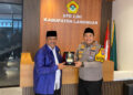 Kapolres Lamongan Silaturahim ke Kantor LDII, Ajak Sinergi Wujudkan Kamtibmas