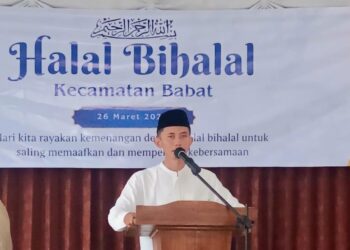 LDII Babat Rajut Silaturahmi Bersama Forkopimcam Ketika Halal Bihalal