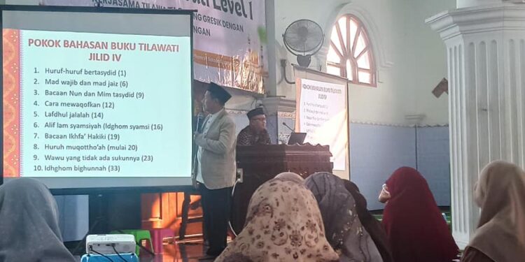 Dua Ratusan Guru TPQ Ikuti Diklat Tilawati DPD LDII Lamongan