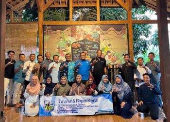 Taaruf dan Rapat Kerja DPD KNPI Lamongan, Pemuda LDII Lamongan Berikan Apresiasi dan Dukungan