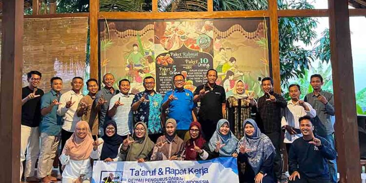 Taaruf dan Rapat Kerja DPD KNPI Lamongan, Pemuda LDII Lamongan Berikan Apresiasi dan Dukungan
