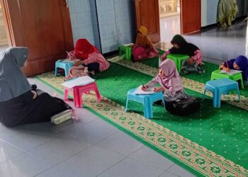 TPQ An Namiroh Adakan Munaqosah Semester Genap