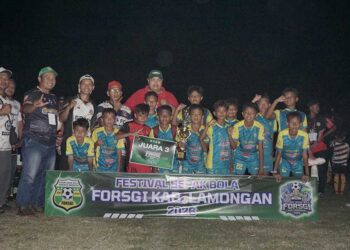Tim U-12 LDII PC Babat Raih Juara 3 di Festival FORSGI Lamongan 2026