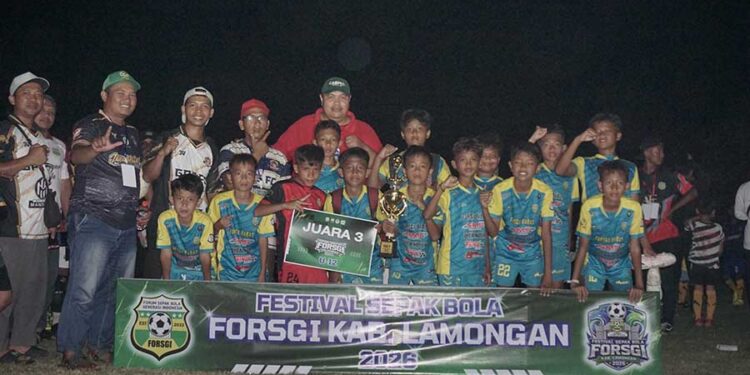 Tim U-12 LDII PC Babat Raih Juara 3 di Festival FORSGI Lamongan 2026