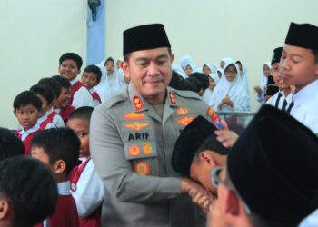 Kapolres Lamongan Kunjungi Lembaga Pendidikan Budi Luhur Sugio, Sampaikan 5 Pesan Penting