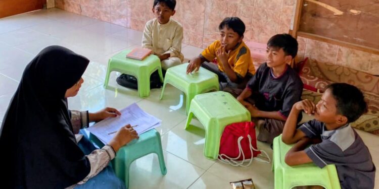 Isi Libur Sekolah, TPQ Al-Fatah Sogo Gelar Asrama Generus Perkuat Karakter Anak