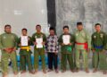 13 Pesilat Persinas ASAD dari PC LDII Babat Ikuti Ujian Kenaikan Tingkat Kabupaten Lamongan