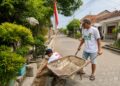 PAC LDII Kebalandono Bersama Warga Gelar Kerja Bakti Serentak Sambut HUT RI ke-81