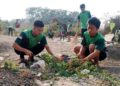 Pemuda LDII Lamongan Gelar Kerja Bakti Bersama, Gelorakan Semangat Gotong Royong