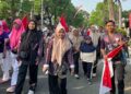 Siswa dan Guru Jazeerah Islamic School Ramaikan Jalan Sehat HUT ke-81 RI