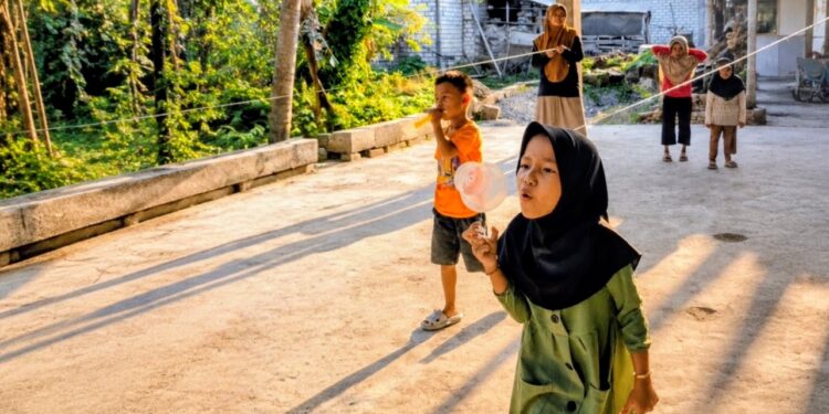 Semarak Kemerdekaan, TPQ Al-Khasan Kebalandono Gelar Aneka Lomba Seru