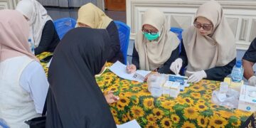Kegiatan Cek Kesehatan Gratis, Wujud Kerja Sama PC LDII Sukodadi dan Puskesmas Sukodadi