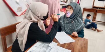Kolaborasi PC LDII Lamongan dan Puskesmas Lamongan Gelar CKG