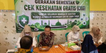 PC LDII Karanggeneng Ajak Warga Jaga Kesehatan Melalui Cek Kesehatan Gratis