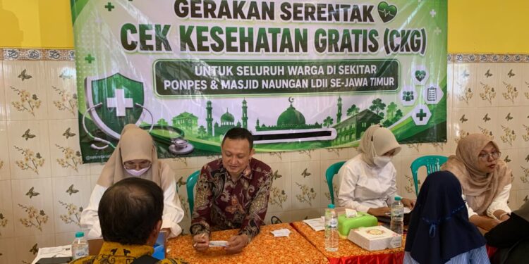 PC LDII Karanggeneng Ajak Warga Jaga Kesehatan Melalui Cek Kesehatan Gratis