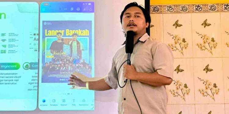 Pelatihan Desain Grafis LDII Karanggeneng Kupas Elemen dan Prinsip Desain Visual